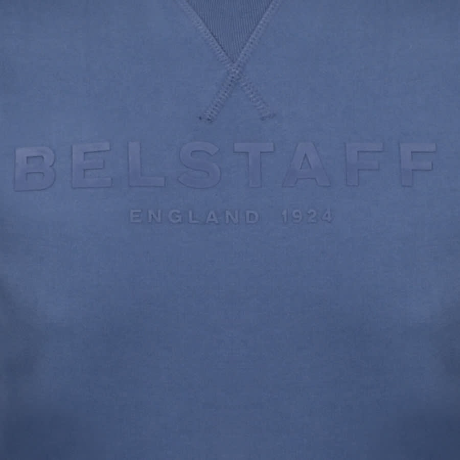 Alternative Image for ProductBelstaff Crew Neck Sweatshirt Blue3
